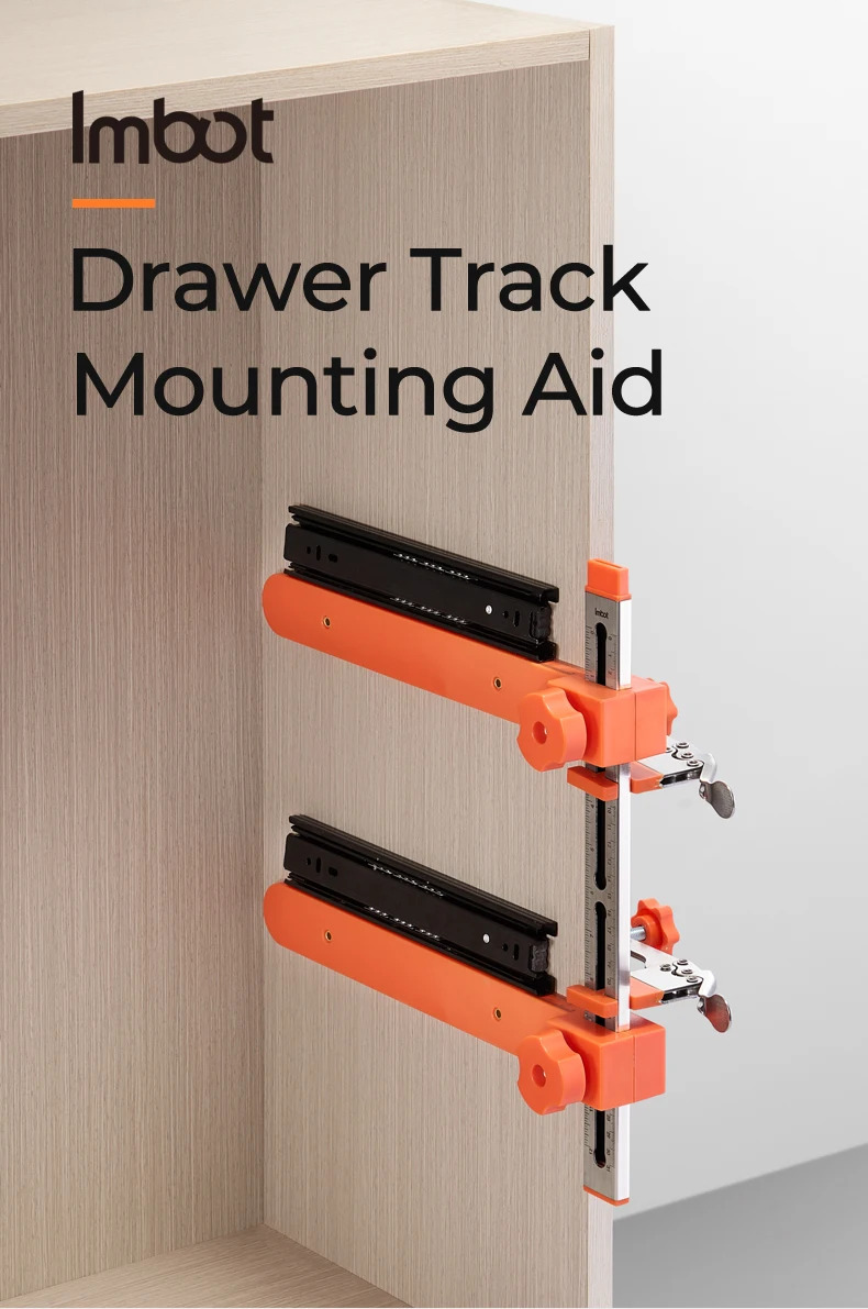 Aide au Montage de Glissières de Tiroir Imbot en action